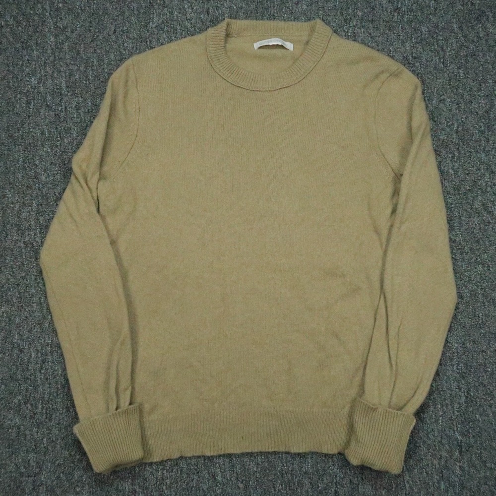 Outerknown Sweater Mens Medium Olive‎ Merino Wool Long Sleeve Crew Jumper